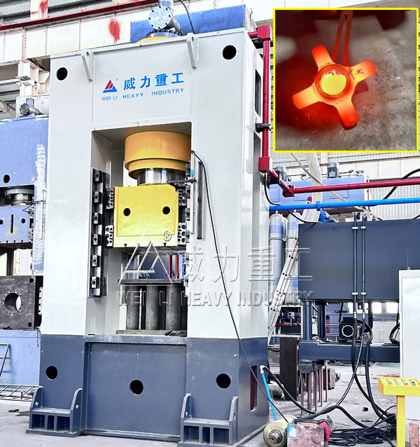 1600噸萬(wàn)向節(jié)十字軸鍛造液液壓機(jī)(多向模鍛成型)